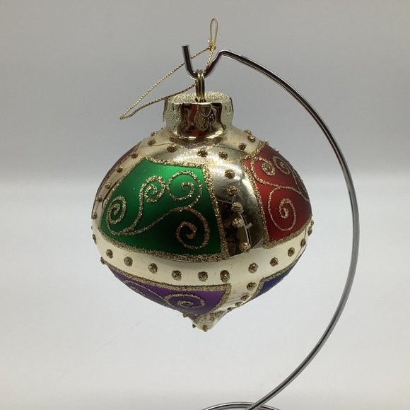 Lumiere Hand Crafted Glass Ornament from The Brass Key - Picture 4 of 12